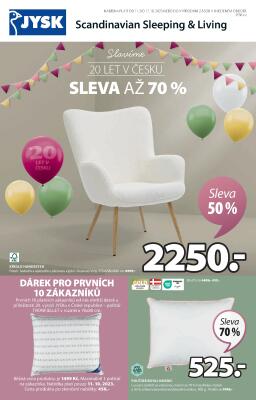 akční leták Jysk 11.10.2023-17.10.2023