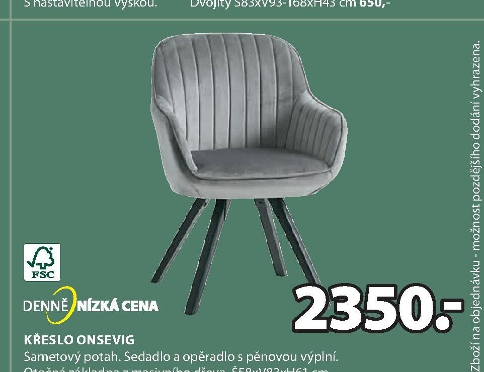 KŘESLO ONSEVIG