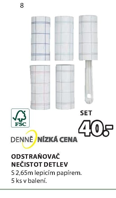 Odstraňovač nečistot Detlev