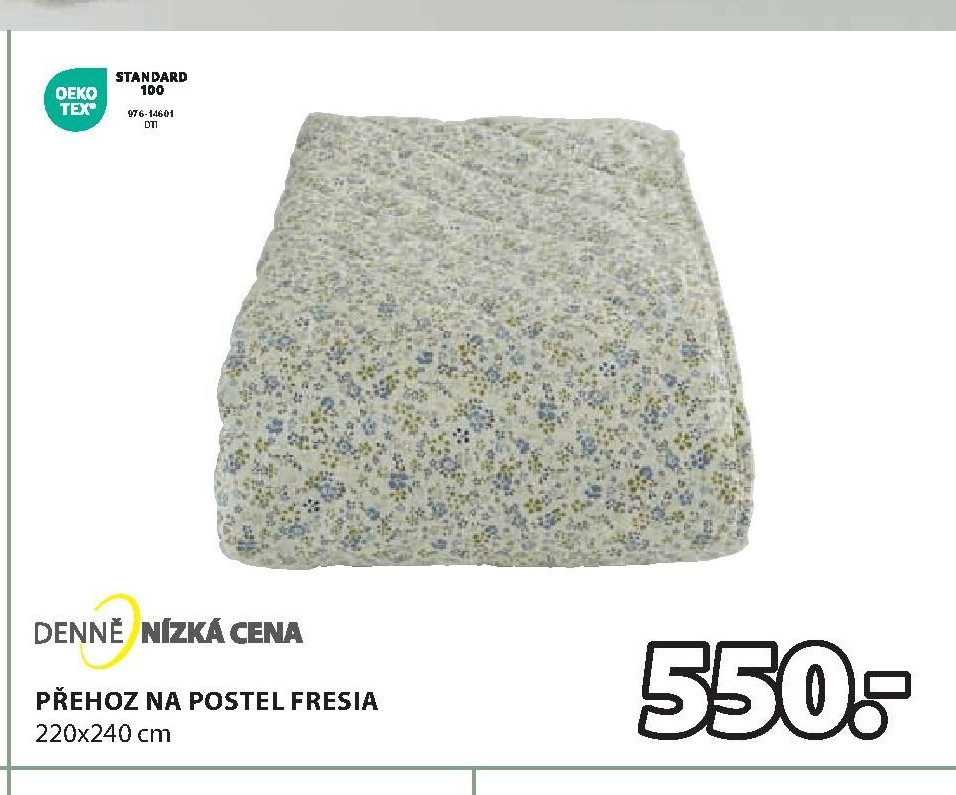 PŘEHOZ NA POSTEL FRESIA