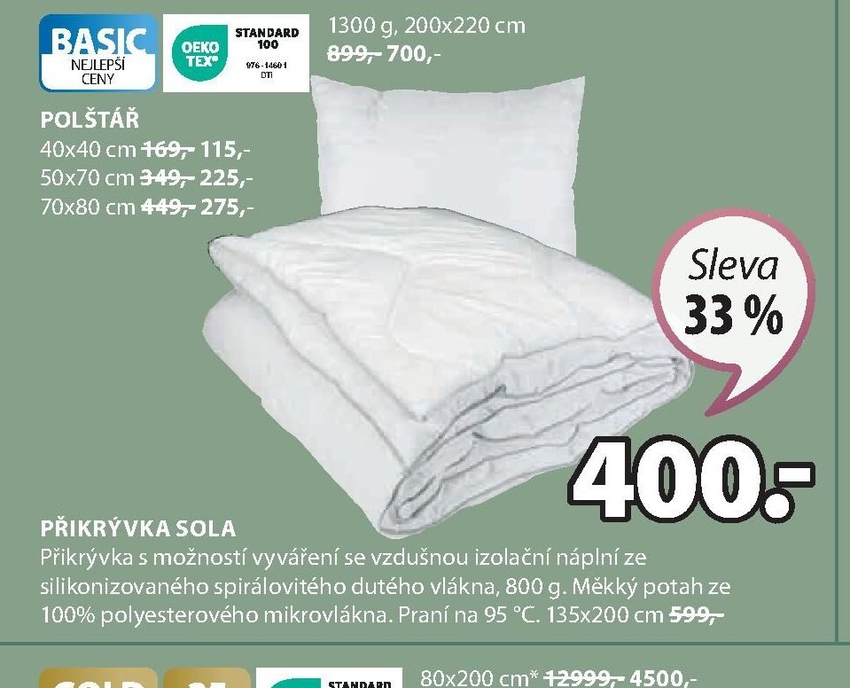 PŘIKRÝVKA SOLA