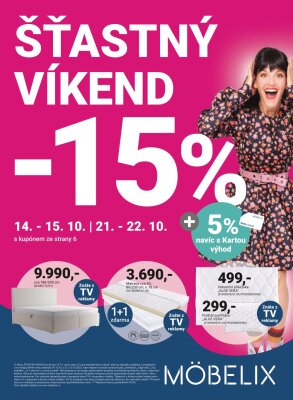 akční leták Möbelix 9.10.2023-22.10.2023