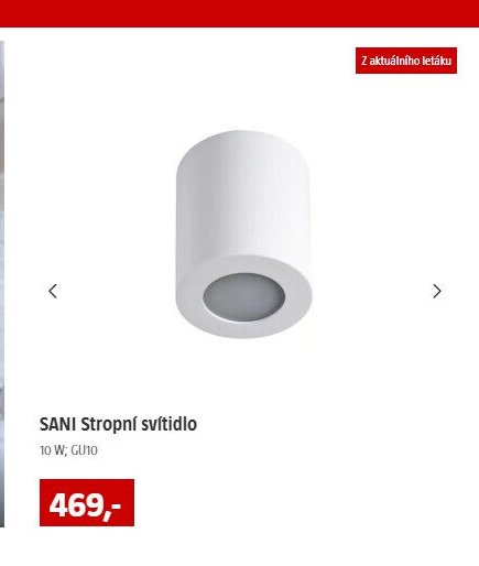 SANI Stropní svítidlo