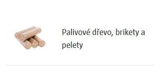 Palivové dřevo, brikety a pelety