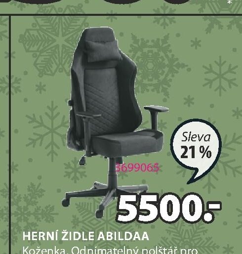 HERNÍ ŽIDLE ABILDAA