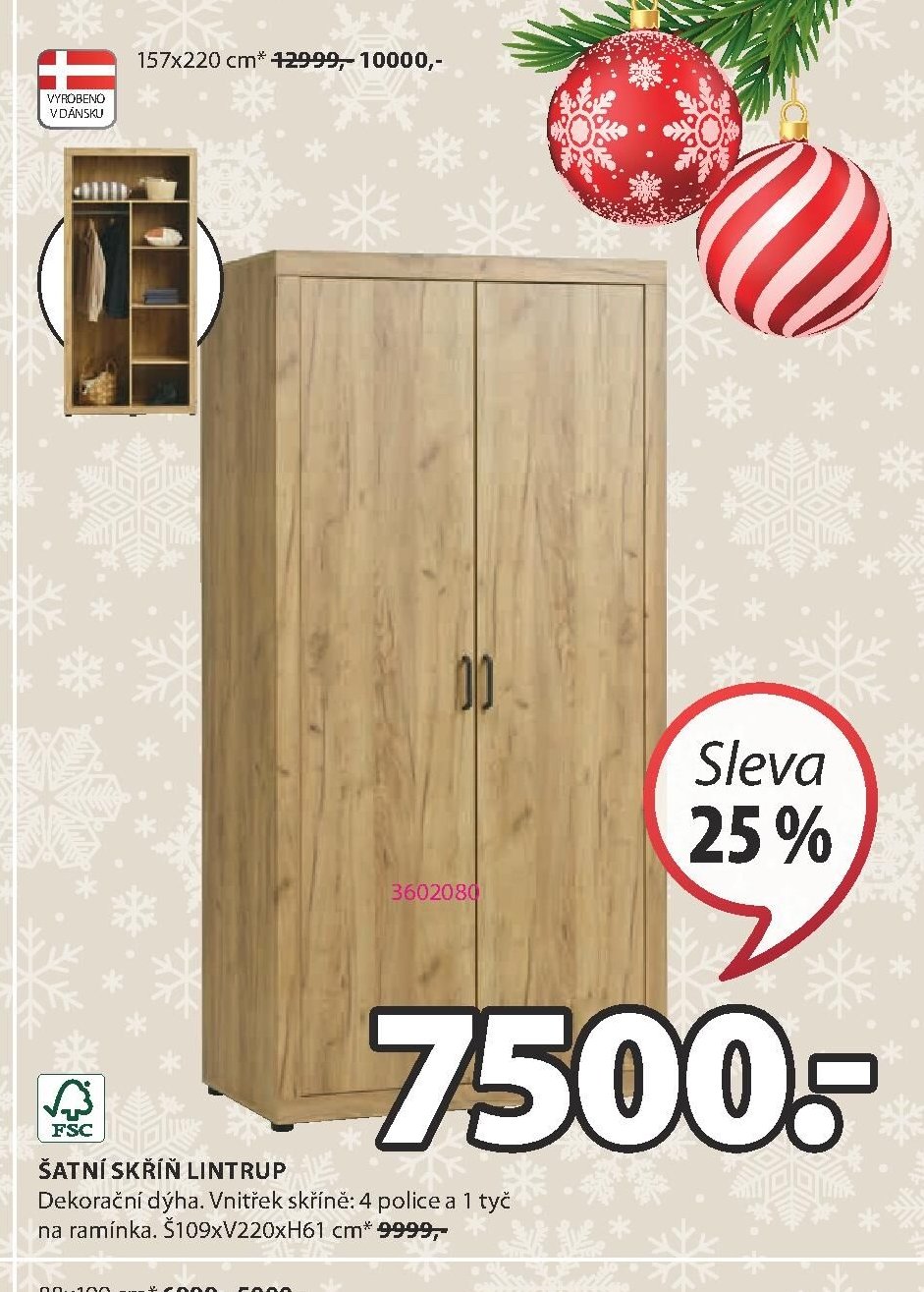 Šatní skříň LINTRUP