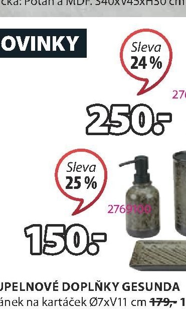 Dávkovač mýdla GESUNDA