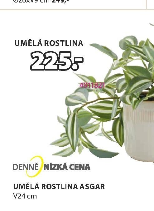 Umělá rostlina ASGAR