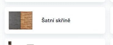 Šatní skříně