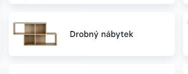 Drobný nábytek