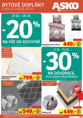 akční leták ASKO 26.10.2023-8.11.2023