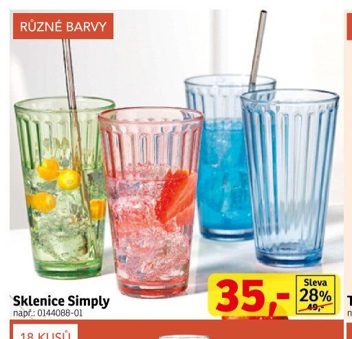 Sklenice Simply