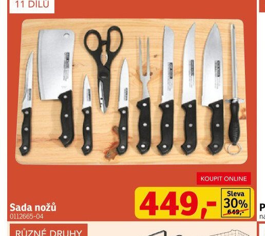 Sada nožů
