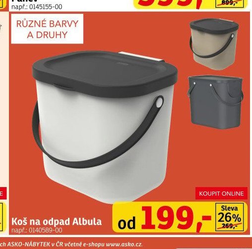 Koš na odpad Albula