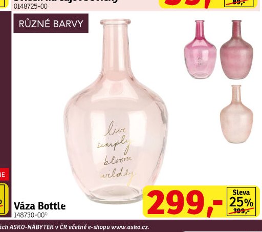 Váza Bottle