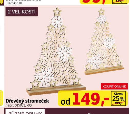 Dřevěný stromeček