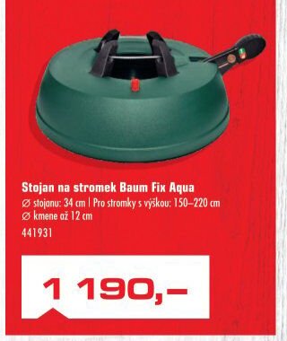 Stojan na stromek Baum Fix Aqua