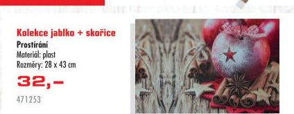 Kolekce jablko + skořice