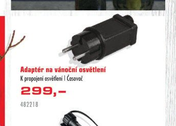 Adaptér na vánoční osvětlení