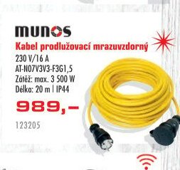 Kabel prodlužovací mrazuvzdorný