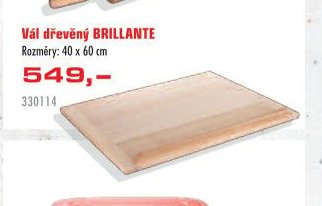 Vál dřevěný BRILLANTE