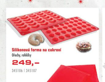 Silikonová forma na cukroví