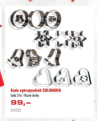Sada vykrajovátek CULINARIA