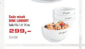 Sada misek DINE LAMART