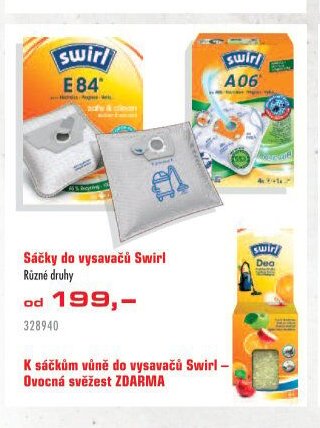 Sáčky do vysavačů Swirl