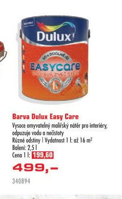 Barva Dulux Easy Care
