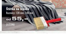 Štětka na lepidlo