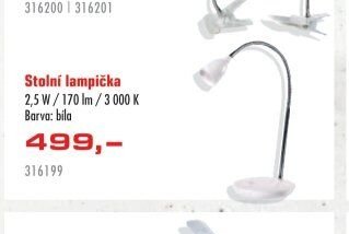 Stolní lampička