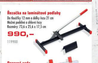 Řezačka na laminátové podlahy