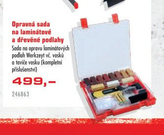 Opravná sada na laminátové a dřevěné podlahy