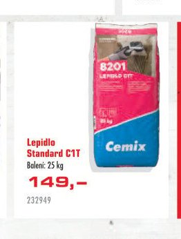 Lepidlo Standard C1T