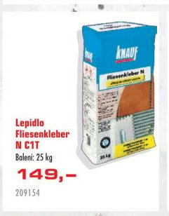 Lepidlo Fliesenkleber N C1T