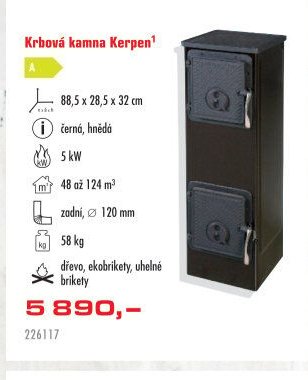 Krbová kamna Kerpen