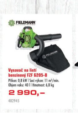 Vysavač na listí benzínový FZF 6205-B