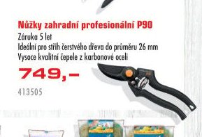 Nůžky zahradní profesionální P90