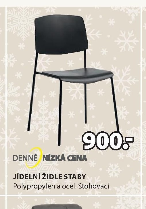 JÍDELNÍ ŽIDLE STABY