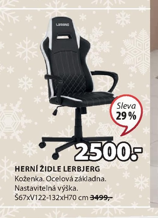 HERNÍ ŽIDLE LERBJERG