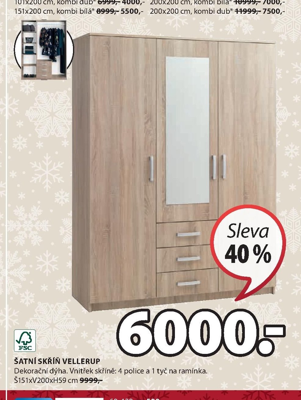 ŠATNÍ SKŘÍŇ VELLERUP
