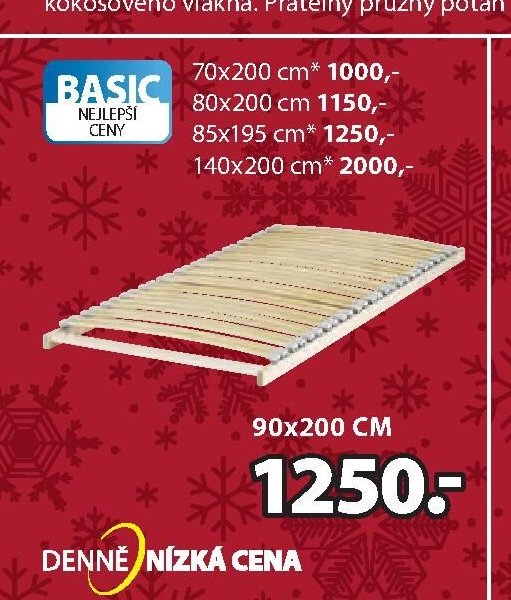 Lamelový rošt BASIC A40