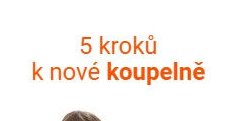 5 kroků k nové koupelně