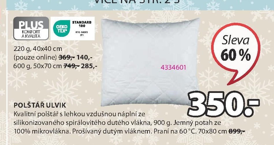 Polštář ULVIK
