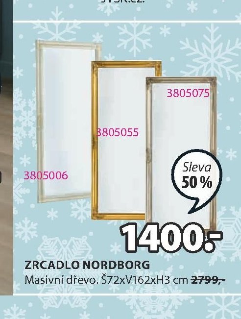 ZRCADLO NORDBORG