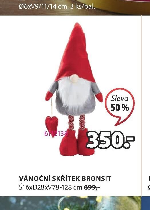 VÁNOČNÍ SKŘÍTEK BRONSIT