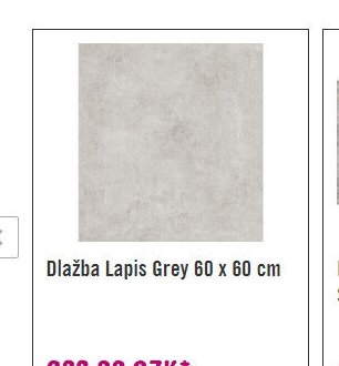 Dlažba Lapis Grey 60 x 60 cm