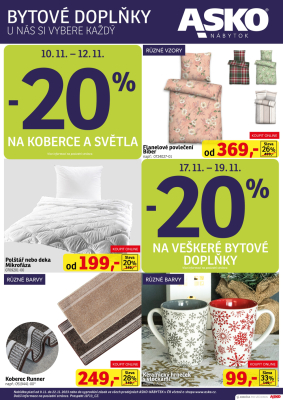 akční leták ASKO 9.11.2023-22.11.2023