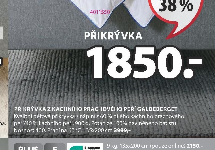 PŘIKRÝVKA GALDEBERGET
